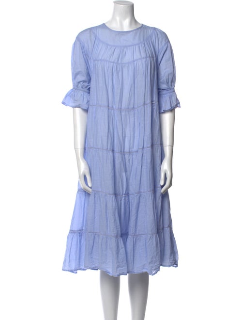 Merlette Scoop Neck Midi Length Dress