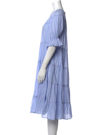 Merlette Scoop Neck Midi Length Dress