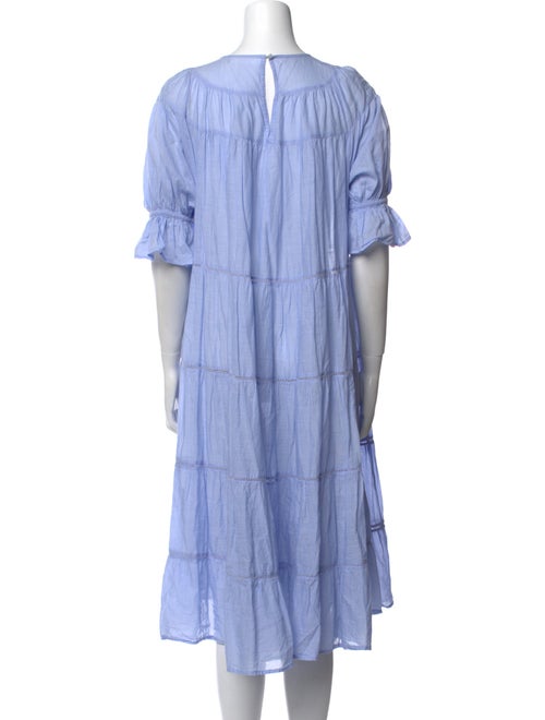 Merlette Scoop Neck Midi Length Dress