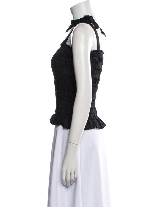 Merlette Square Neckline Sleeveless Crop Top