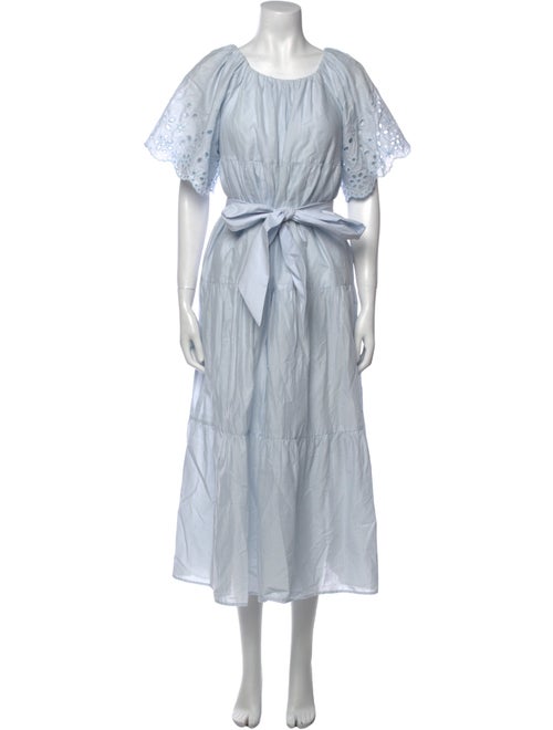 Merlette Scoop Neck Midi Length Dress