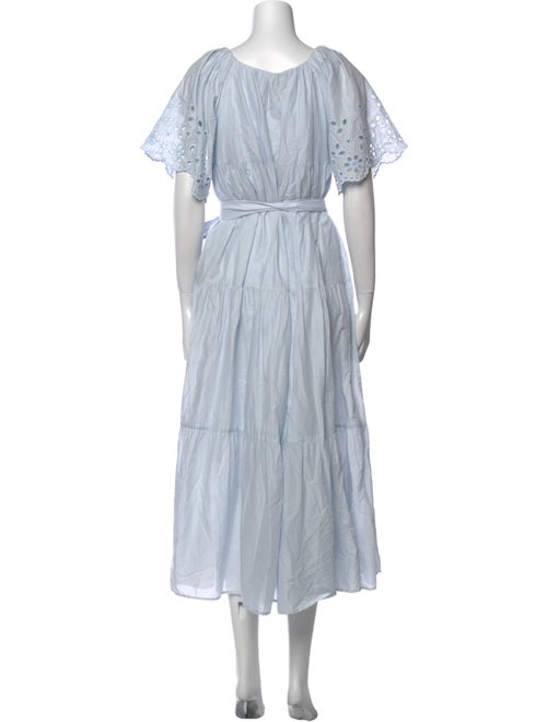 Merlette Scoop Neck Midi Length Dress