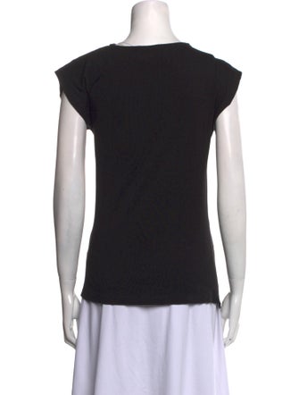 Merlette Bateau Neckline Short Sleeve Top