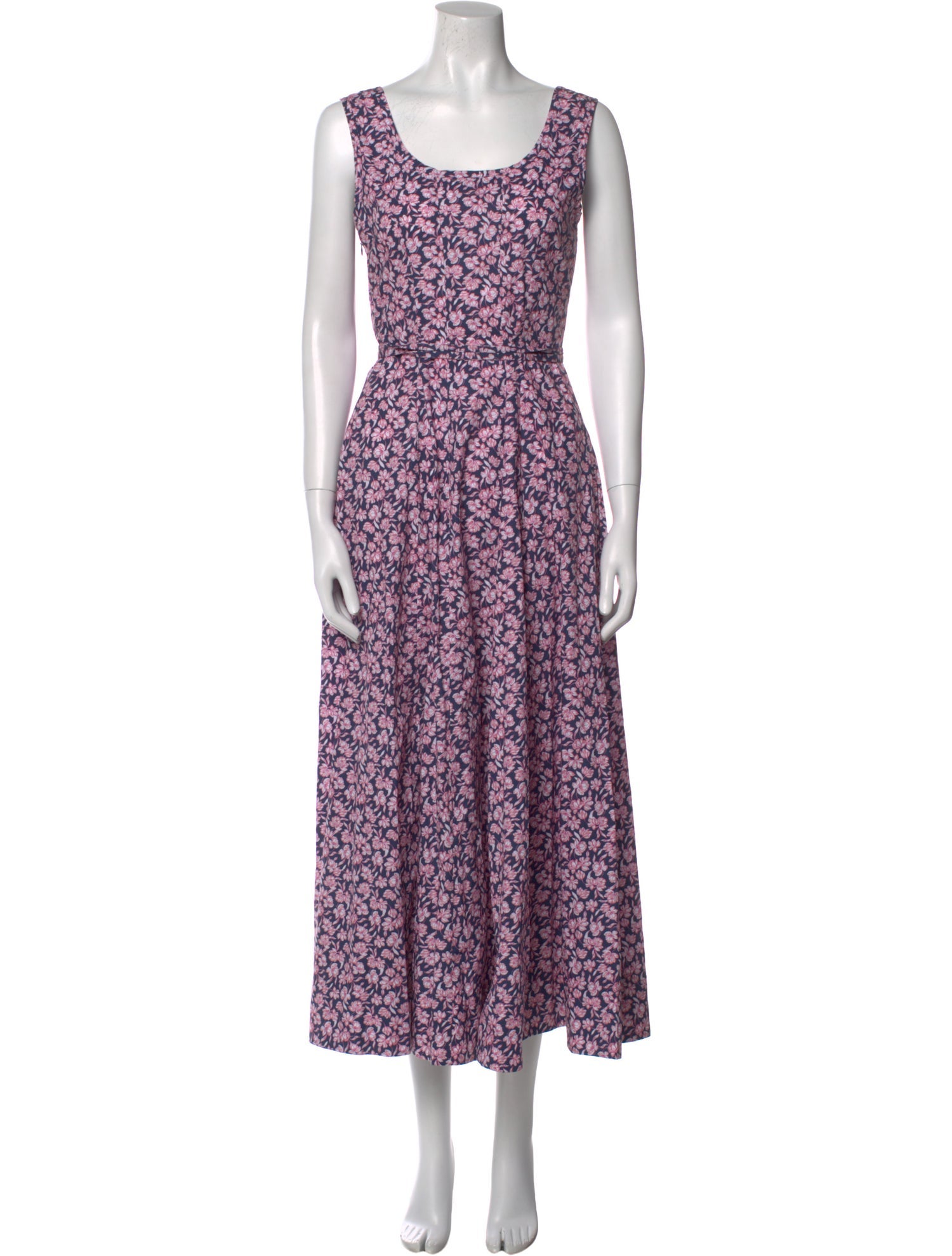 Merlette Floral Print Long Dress