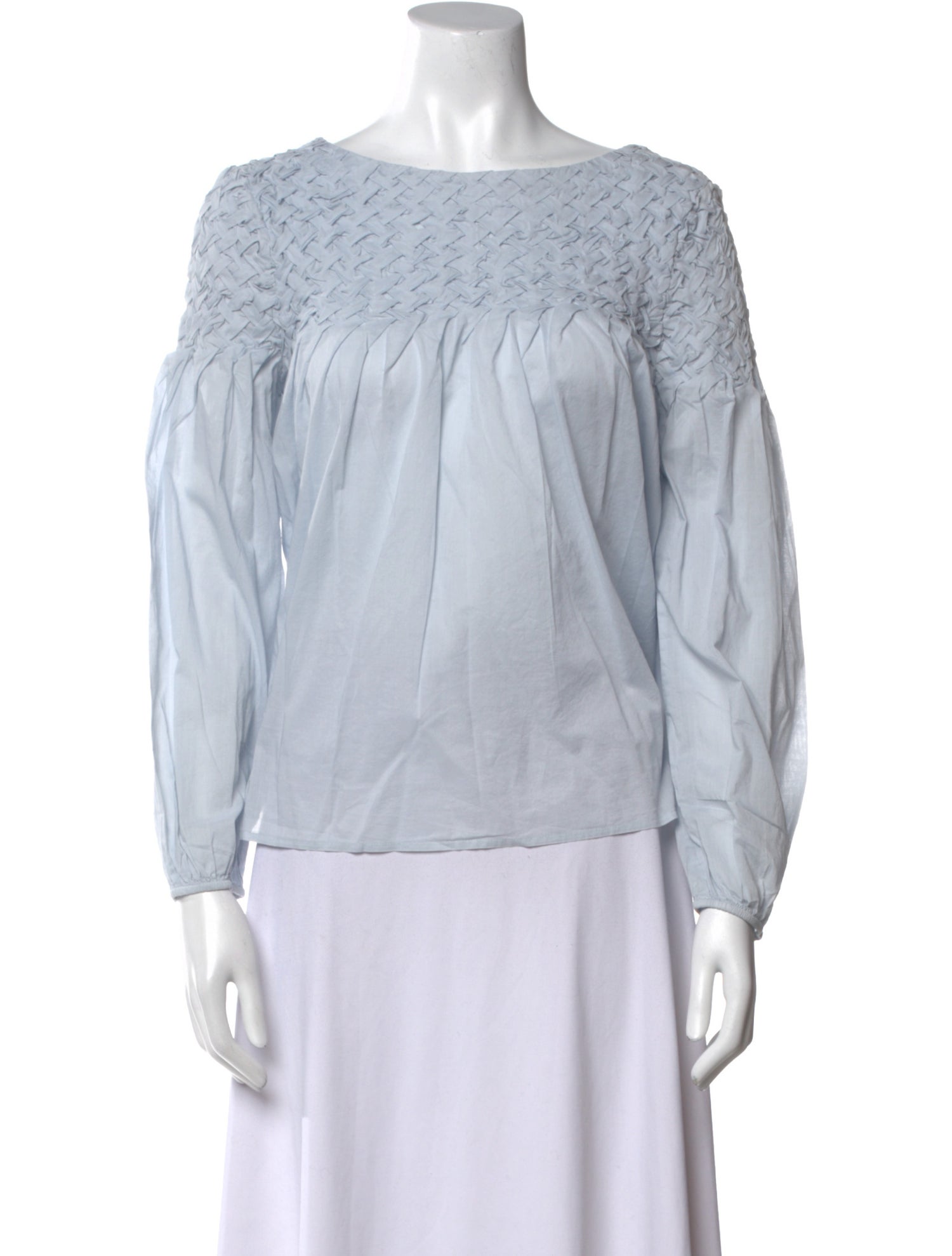 Merlette Quiet Storm Blouse Scoop Neck Blouse