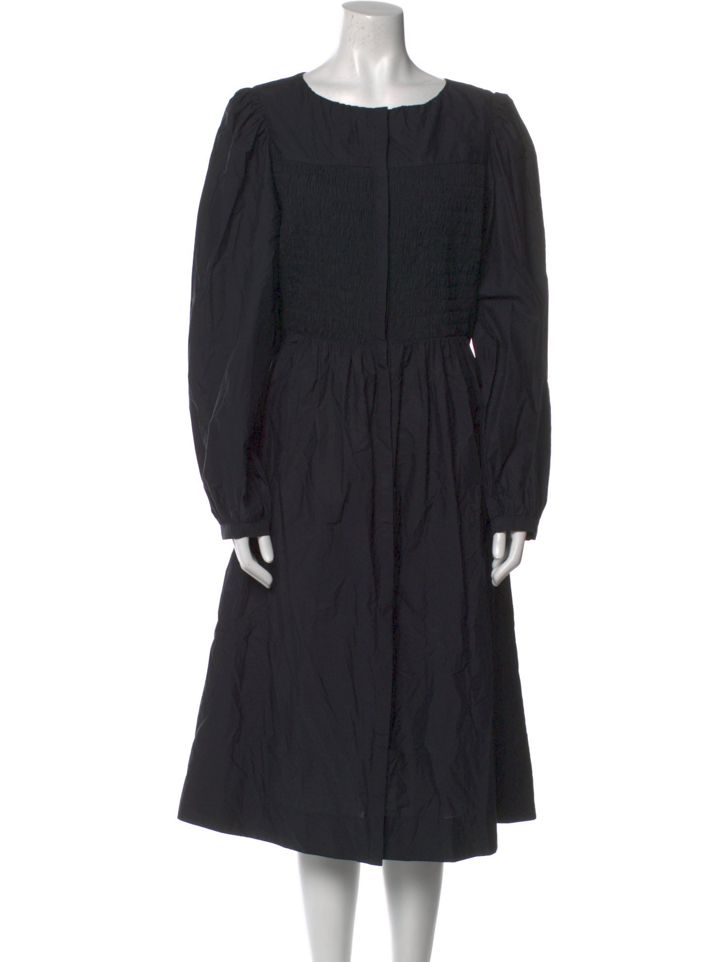 Merlette Bateau Neckline Midi Length Dress