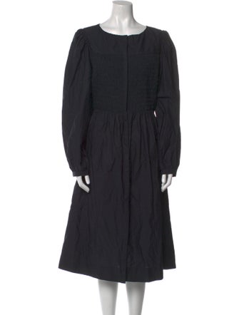 Merlette Bateau Neckline Midi Length Dress