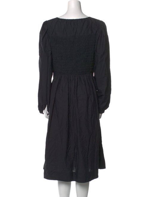 Merlette Bateau Neckline Midi Length Dress