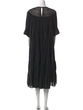 Merlette Scoop Neck Midi Length Dress