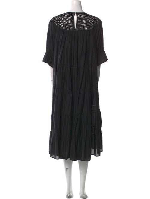 Merlette Scoop Neck Midi Length Dress