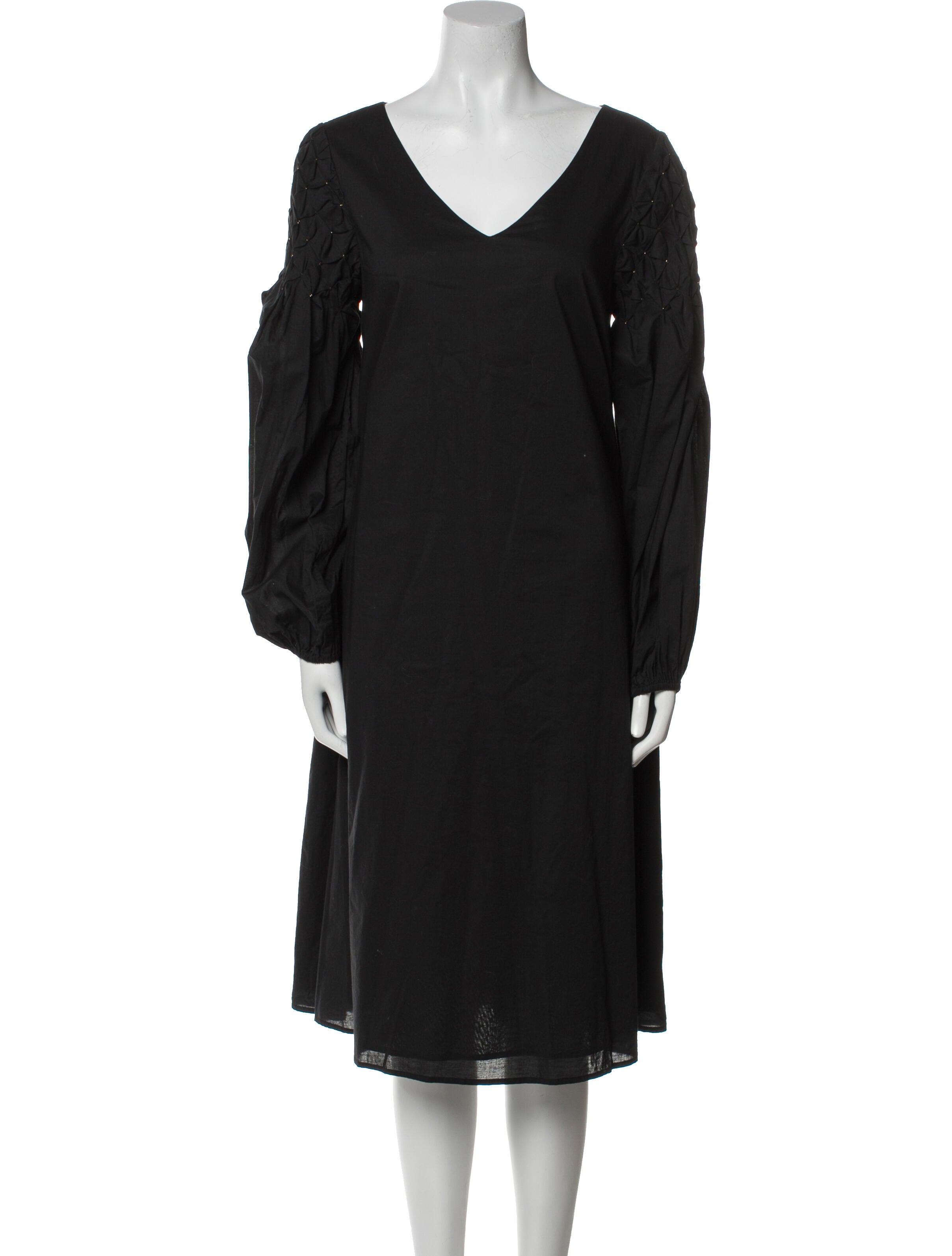 Merlette V-Neck Midi Length Dress