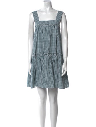 Merlette Floral Print Midi Length Dress