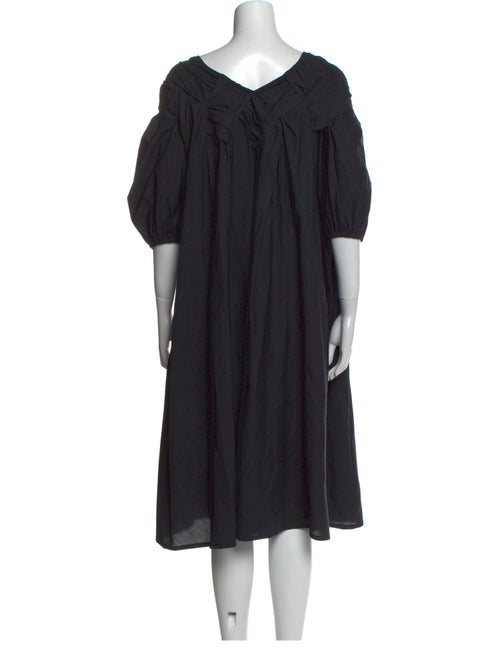 Merlette V-Neck Midi Length Dress