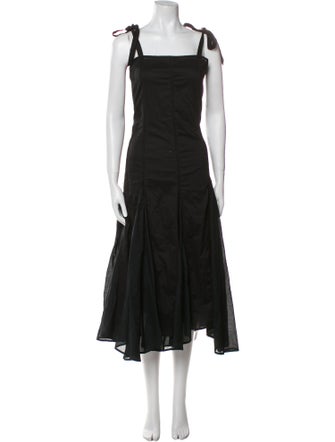 Merlette Square Neckline Long Dress