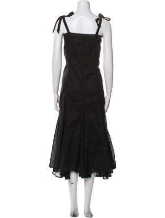 Merlette Square Neckline Long Dress