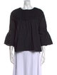 Merlette Supima Cotton Bateau Neckline Blouse