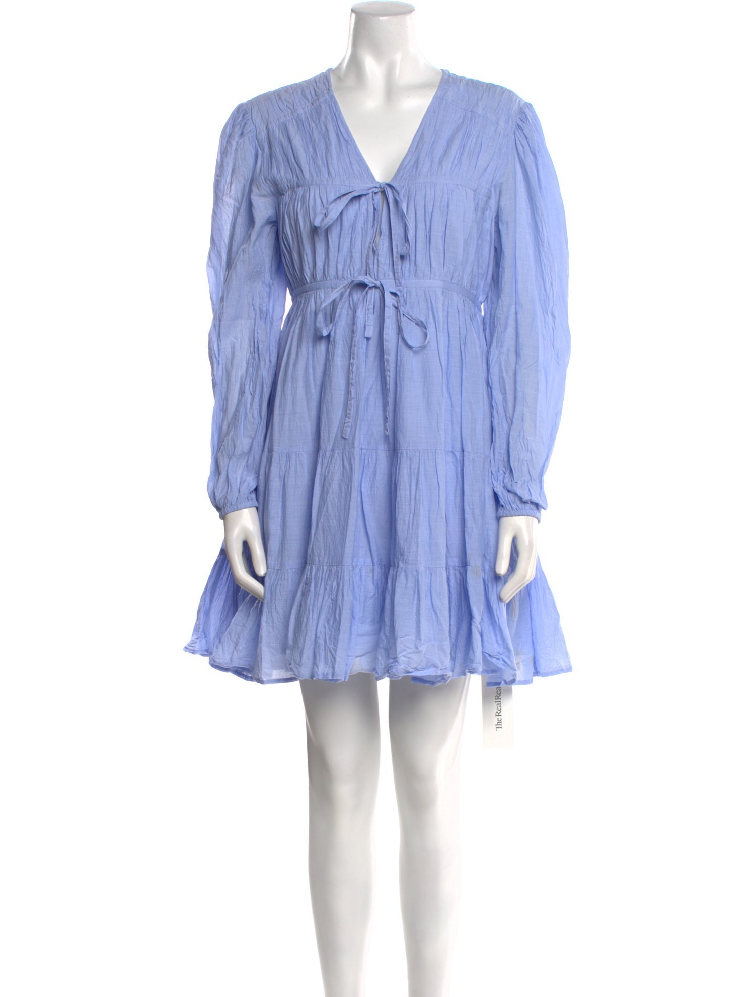 Merlette V-Neck Mini Dress