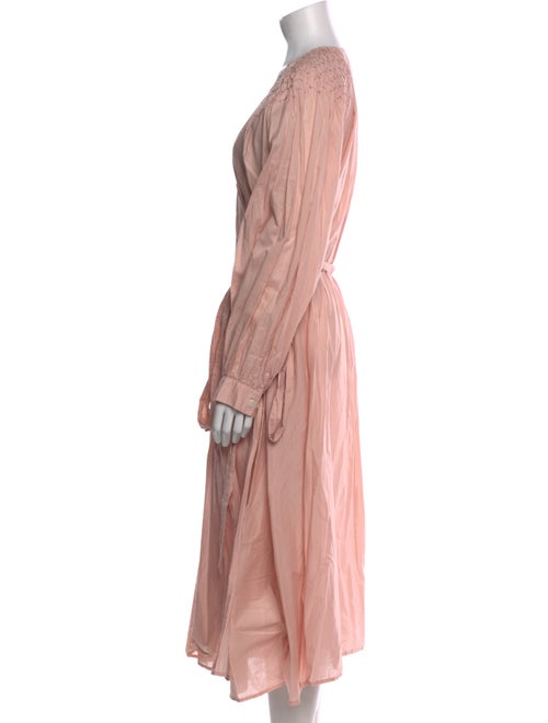 Merlette V-Neck Midi Length Dress