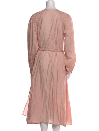 Merlette V-Neck Midi Length Dress