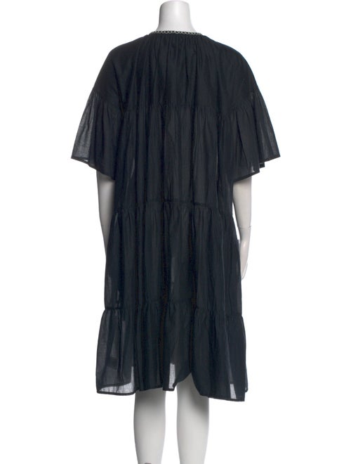 Merlette Crew Neck Midi Length Dress