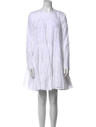 Merlette Striped Midi Length Dress