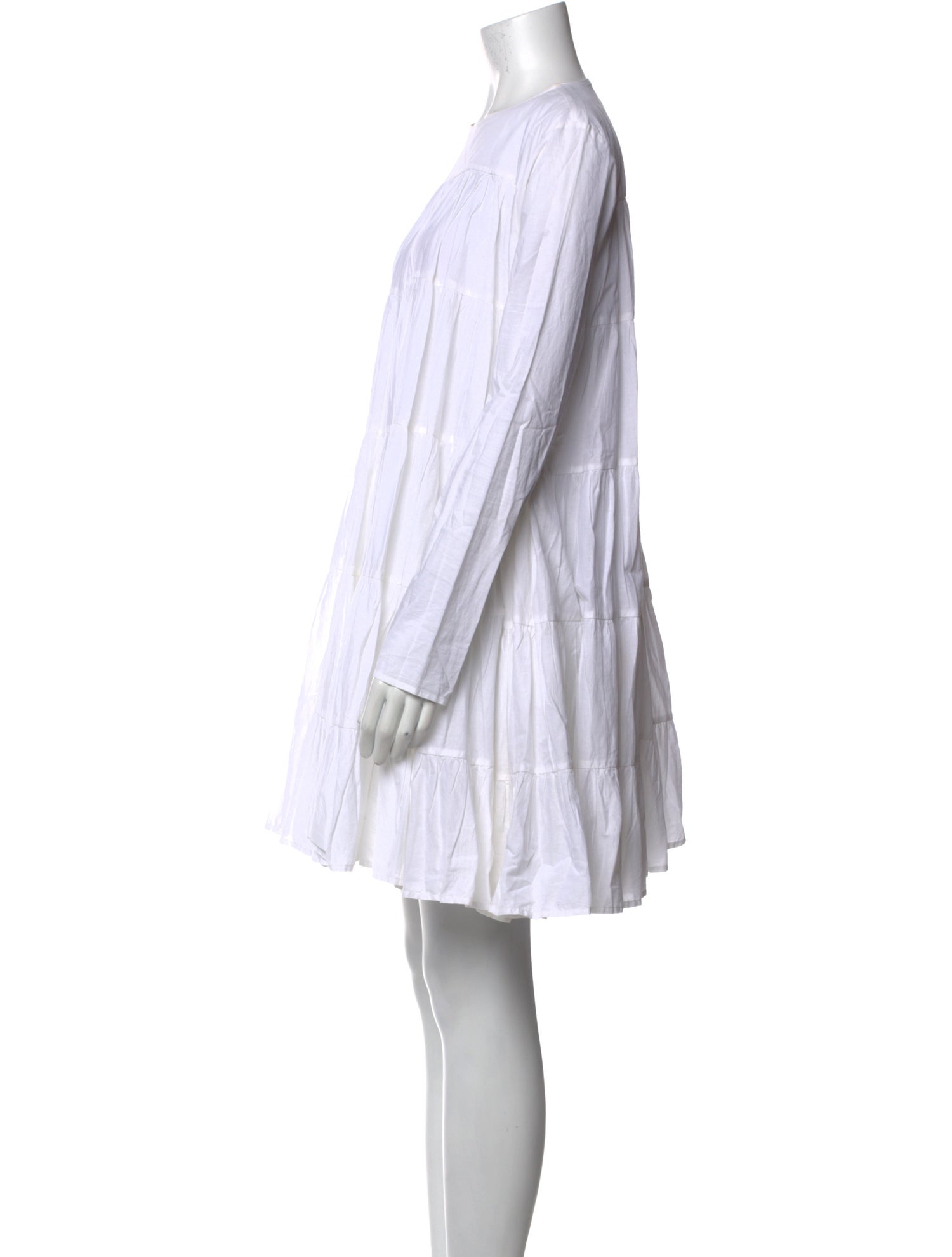 Merlette Striped Midi Length Dress