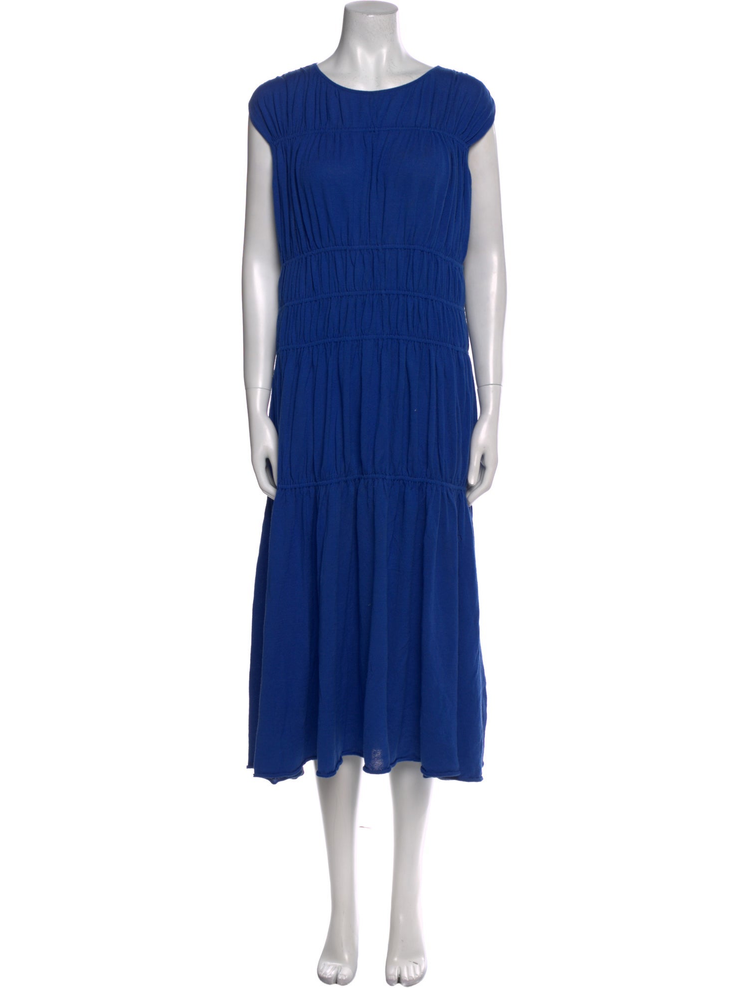 Merlette Crew Neck Midi Length Dress
