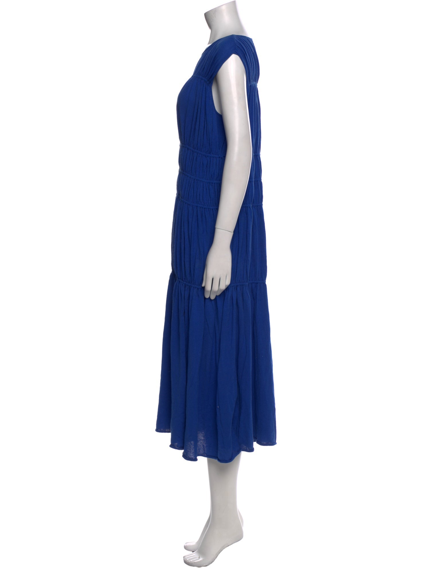 Merlette Crew Neck Midi Length Dress