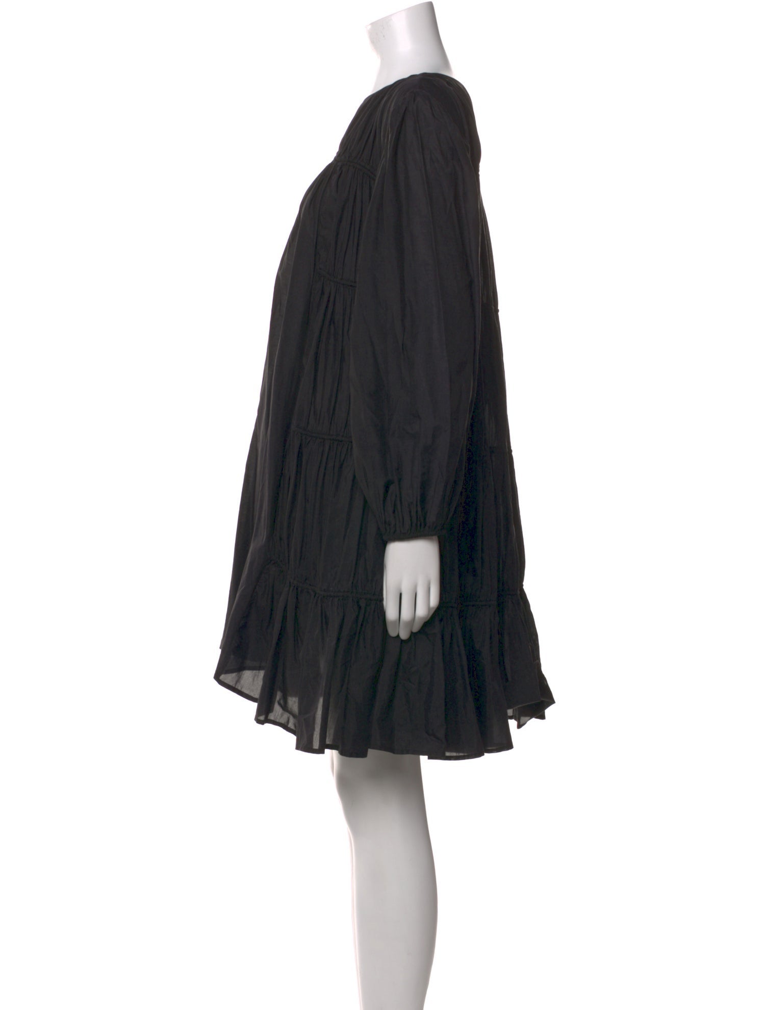 Merlette Scoop Neck Mini Dress