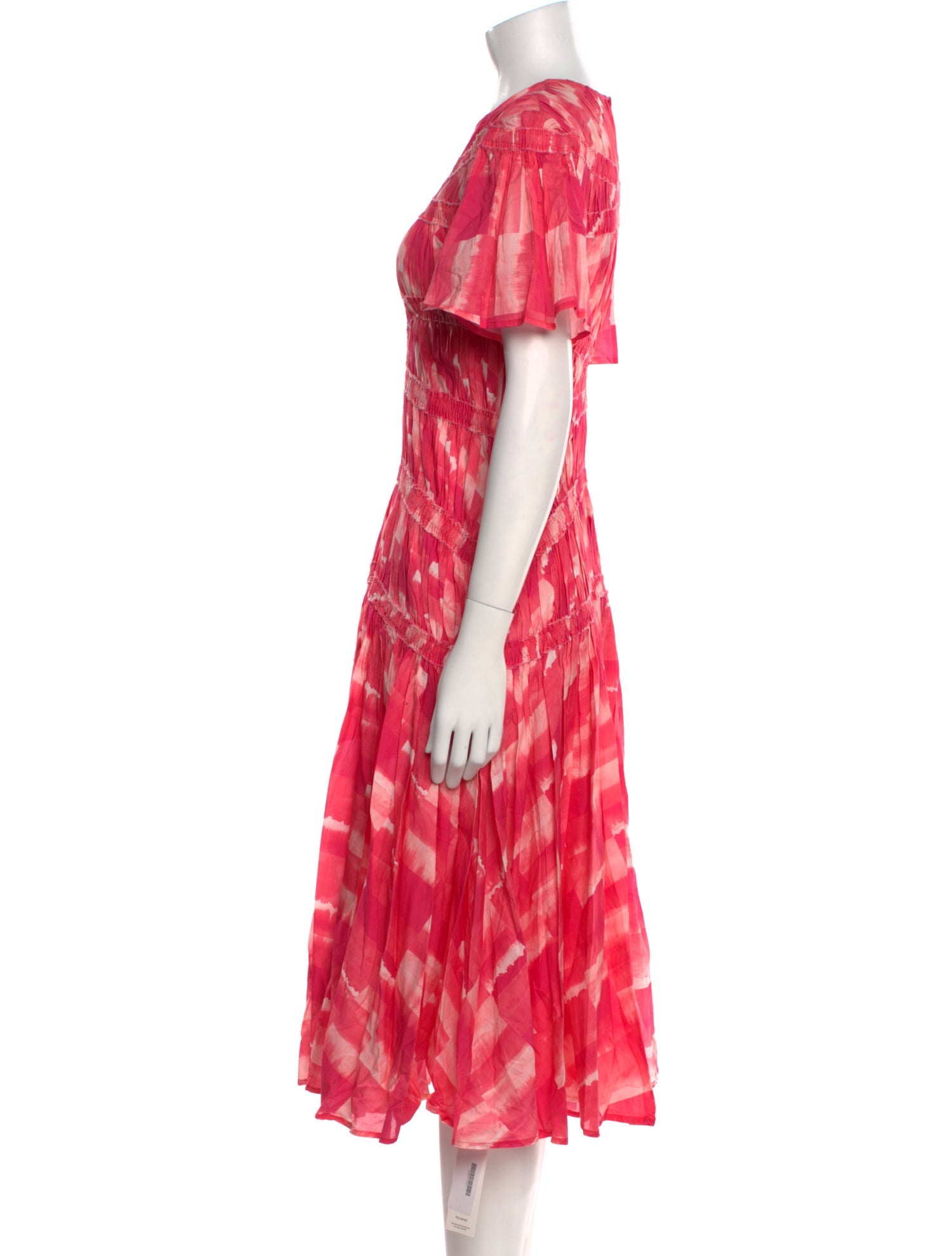 Merlette Tie-Dye Print Midi Length Dress w/ Tags