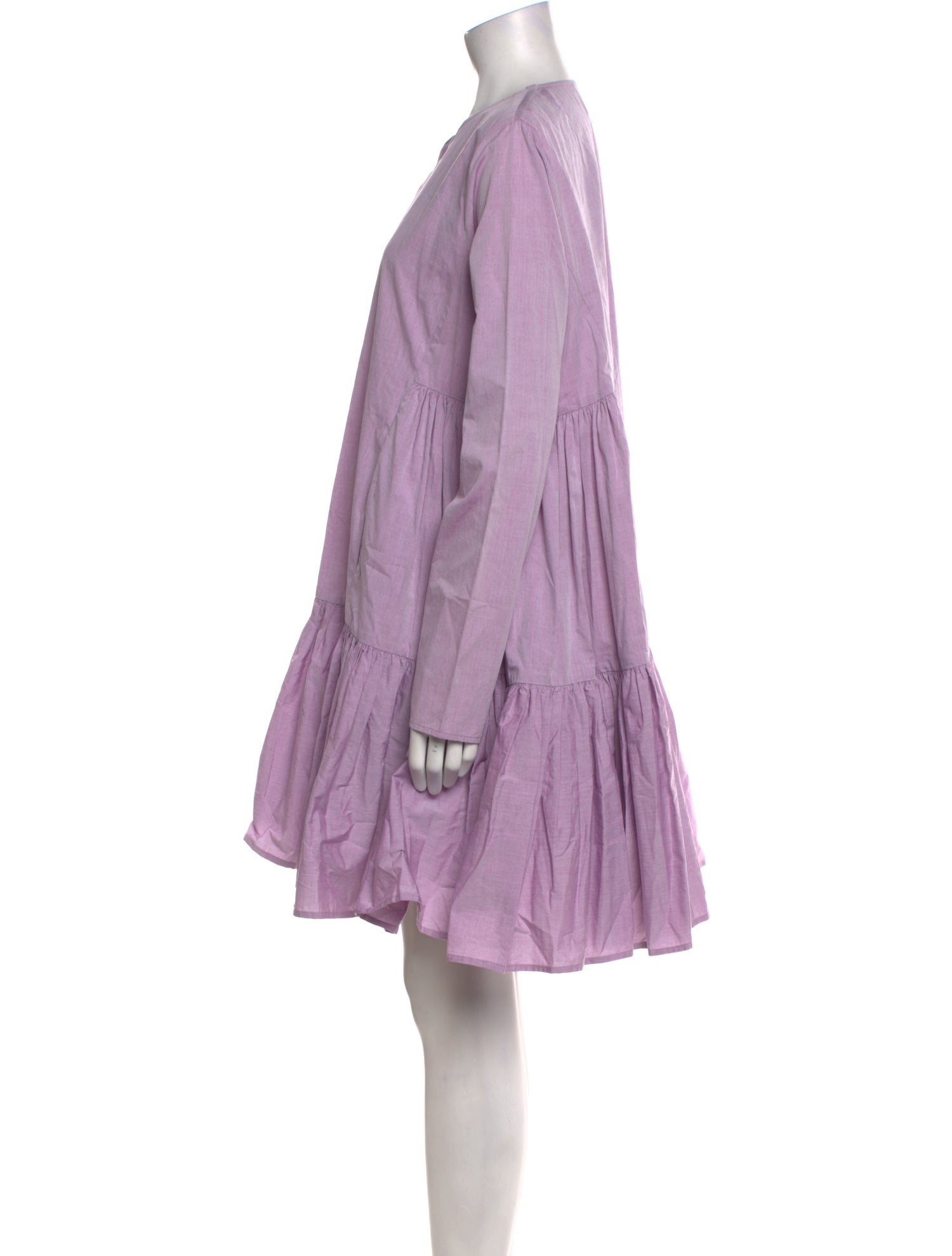 Merlette Crew Neck Mini Dress