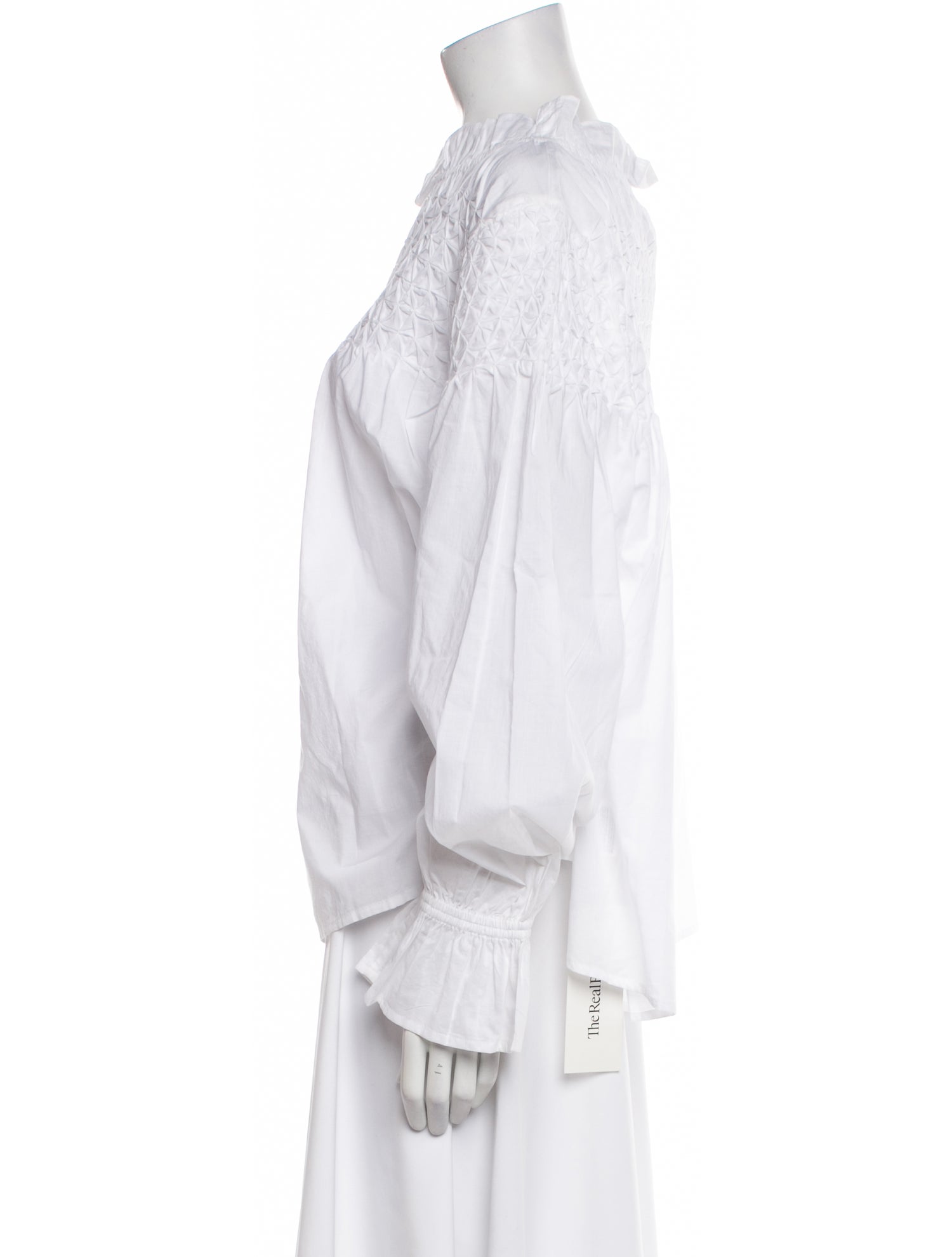 Merlette Mock Neck Long Sleeve Blouse w/ Tags