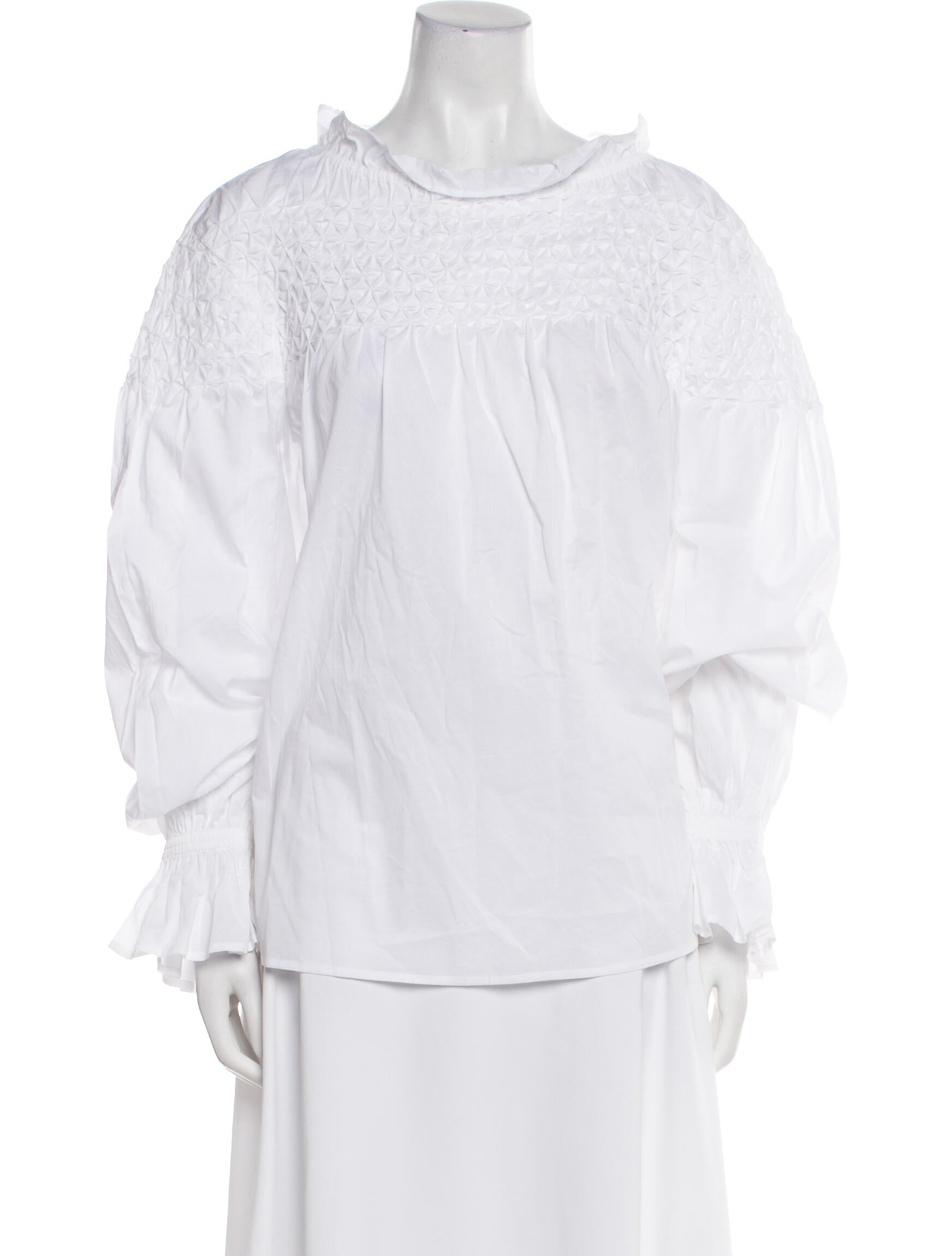 Merlette Mock Neck Long Sleeve Blouse w/ Tags