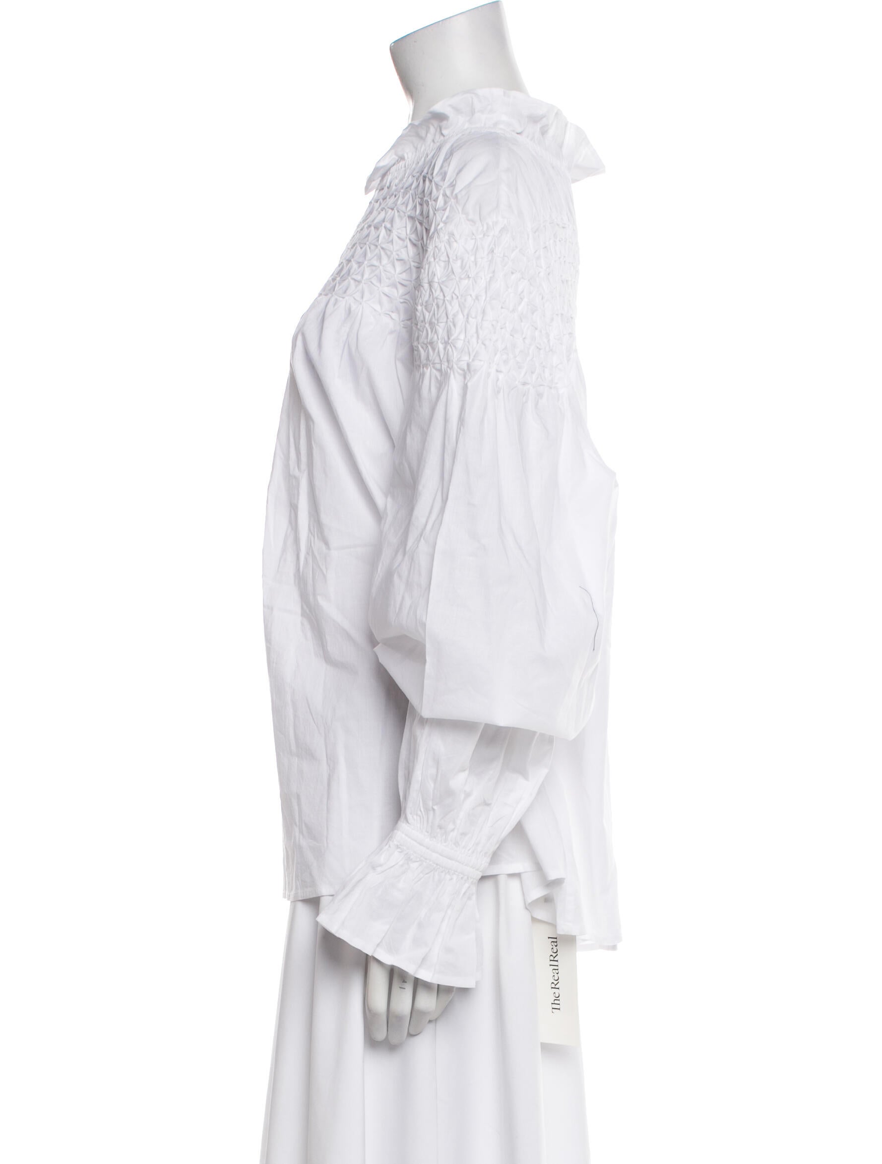 Merlette Mock Neck Long Sleeve Blouse w/ Tags