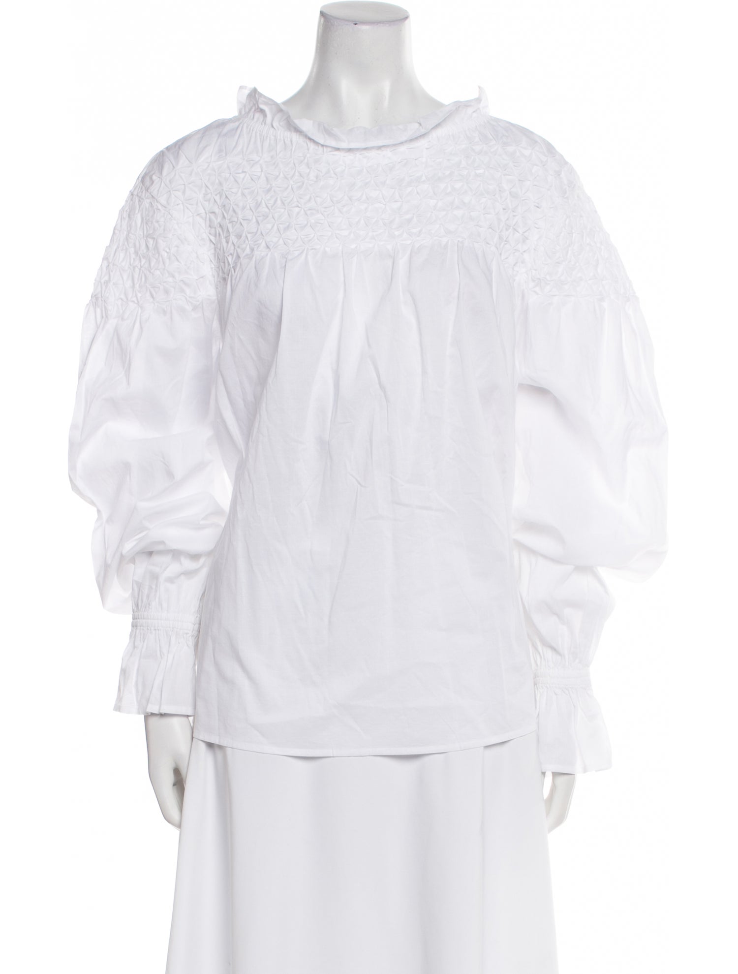 Merlette Mock Neck Long Sleeve Blouse w/ Tags