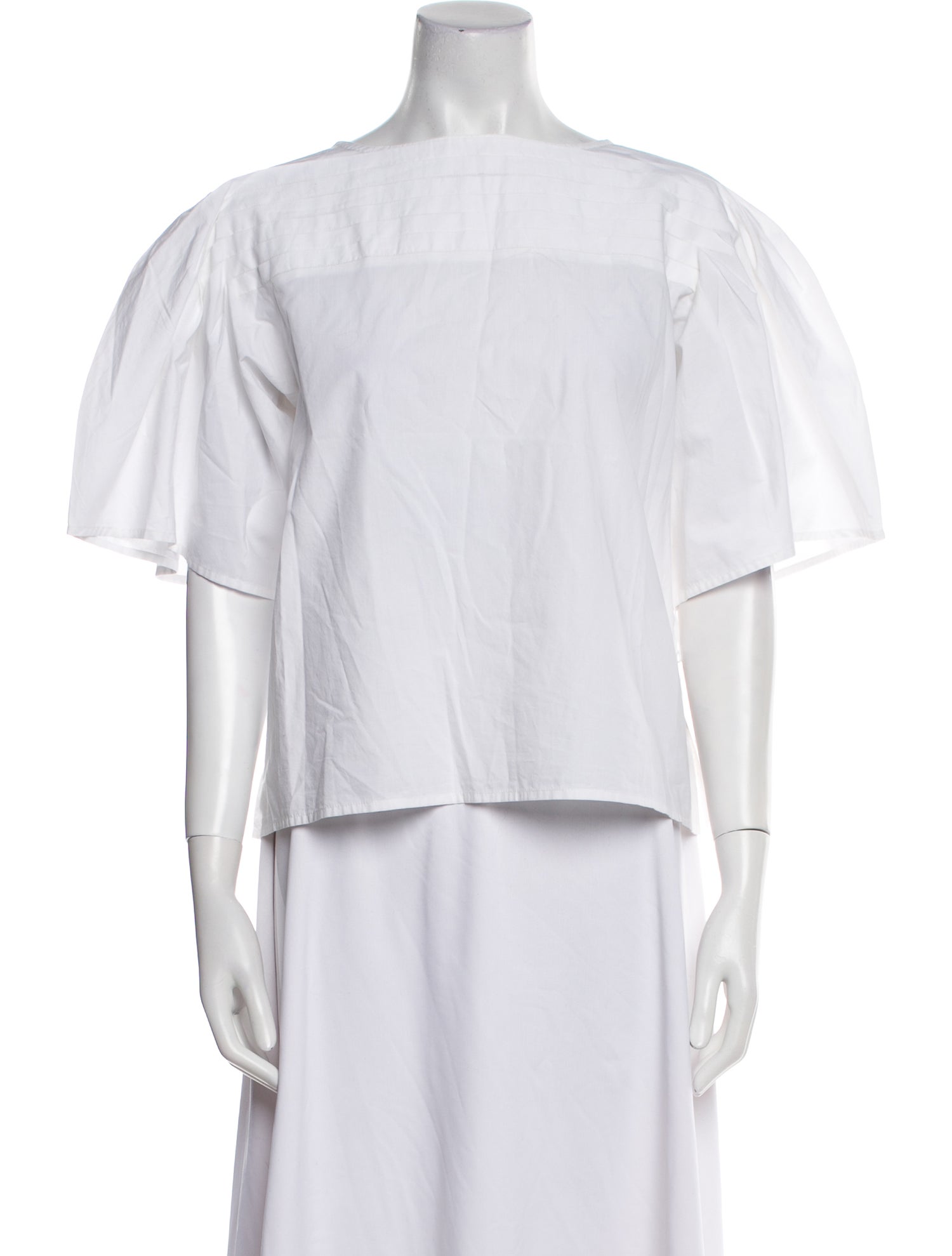 Merlette Off-The-Shoulder Short Sleeve Blouse