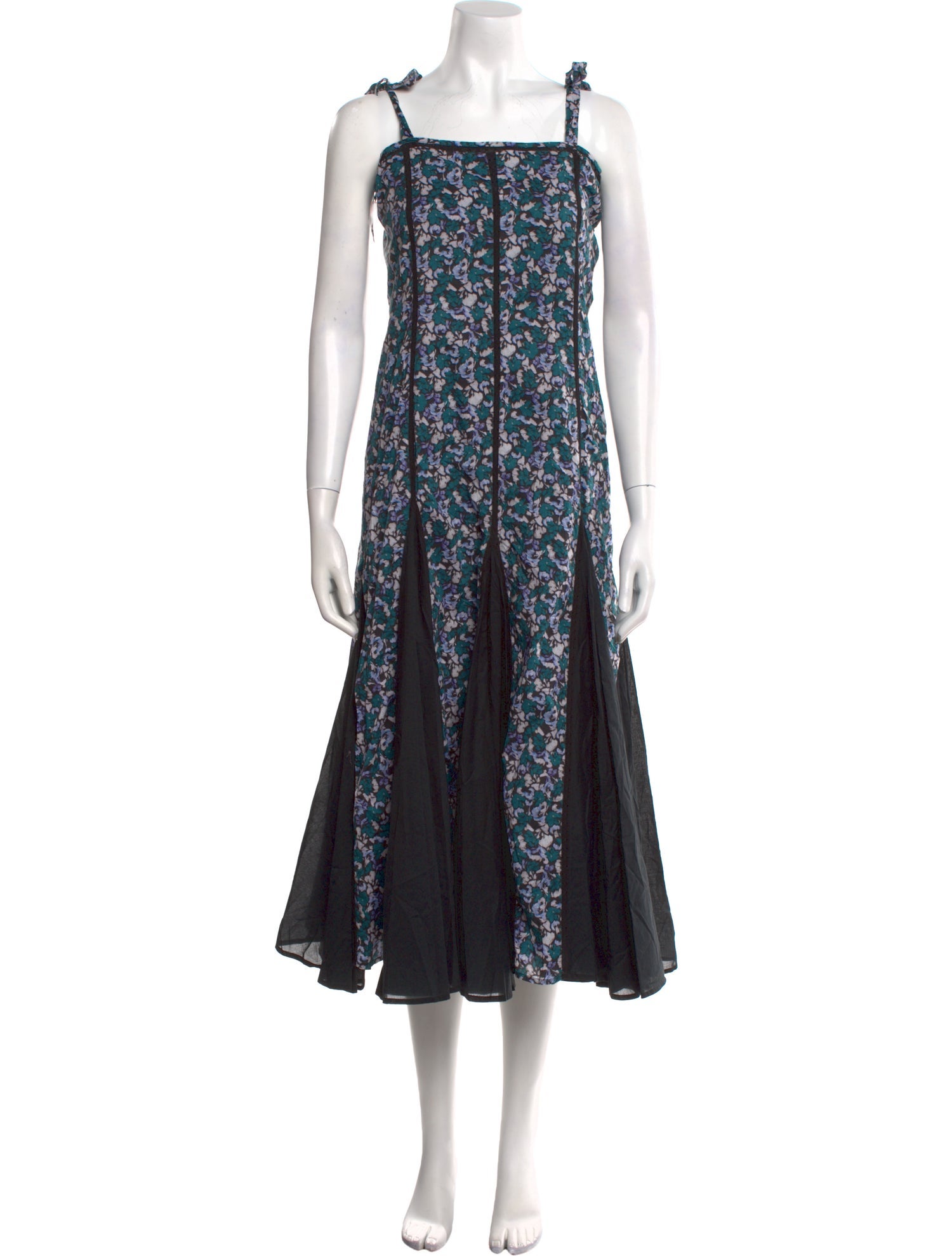 Merlette Floral Print Long Dress