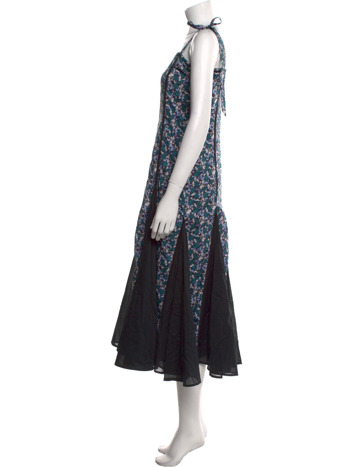 Merlette Floral Print Long Dress