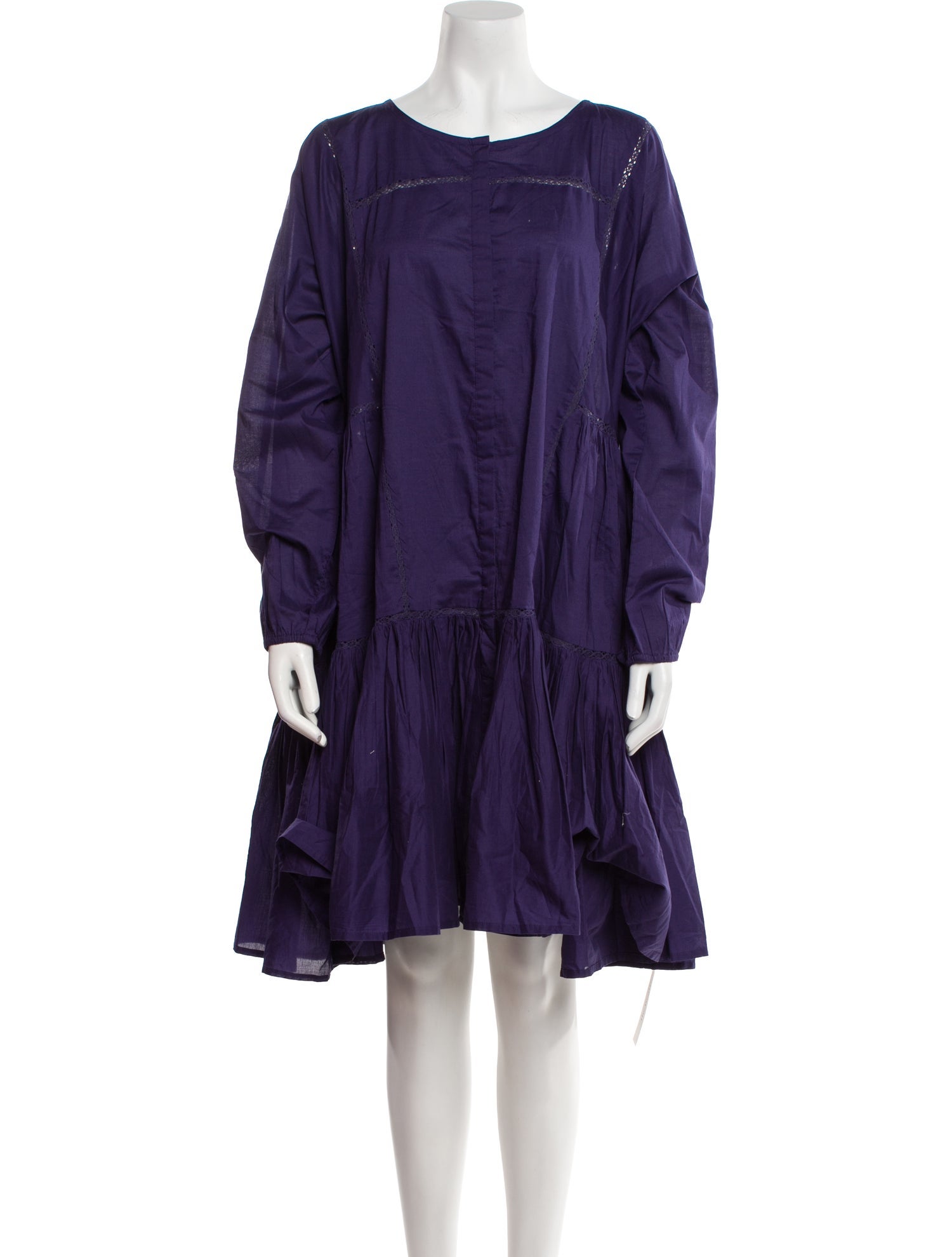 Merlette Scoop Neck Mini Dress