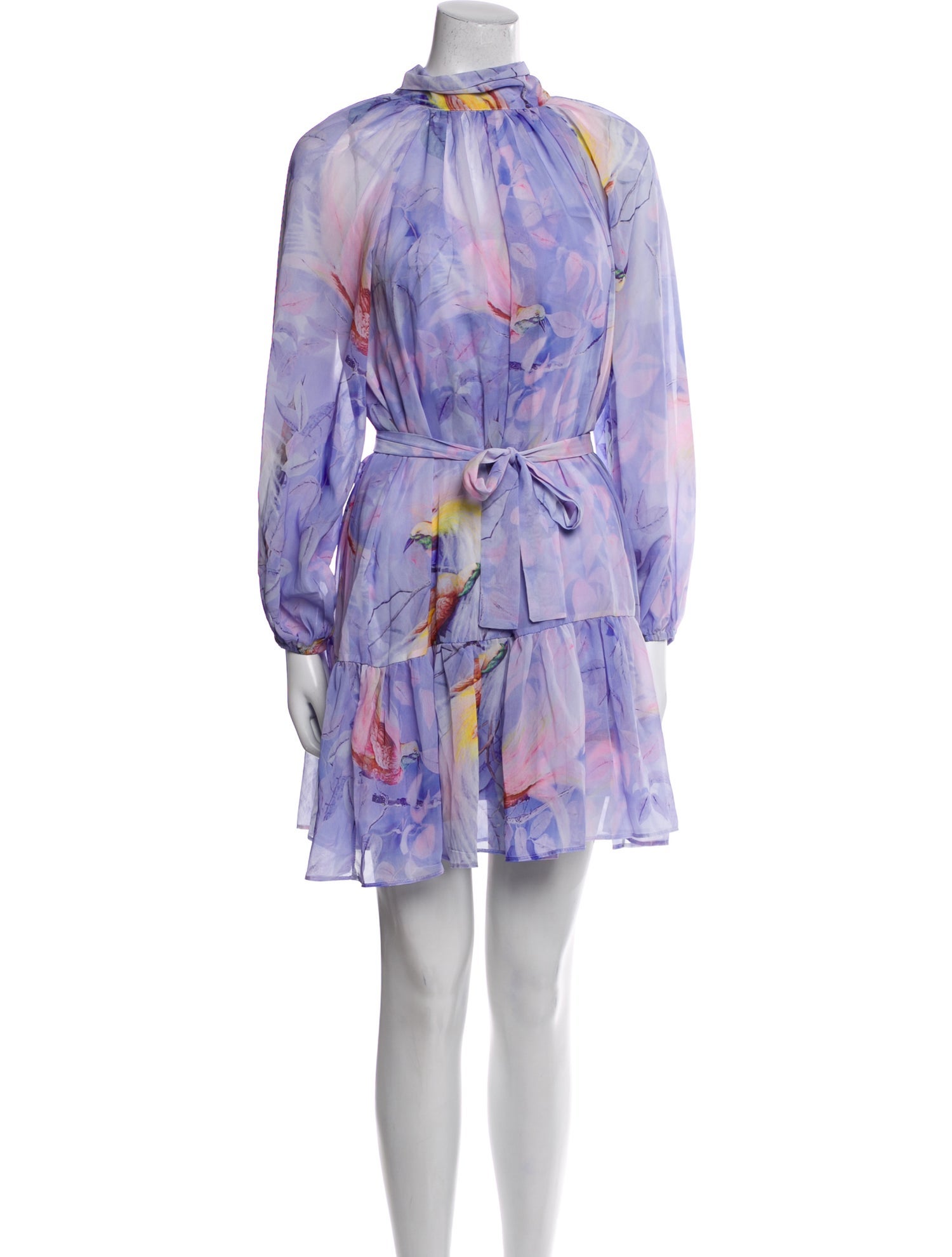 Merlette Printed Mini Dress