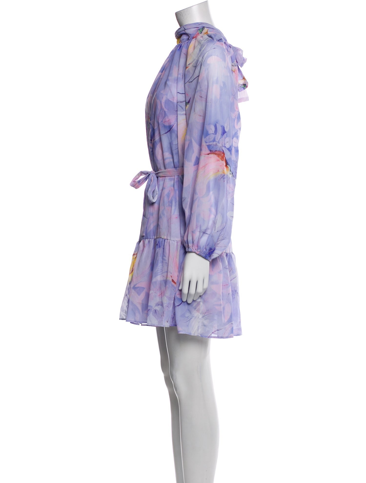 Merlette Printed Mini Dress