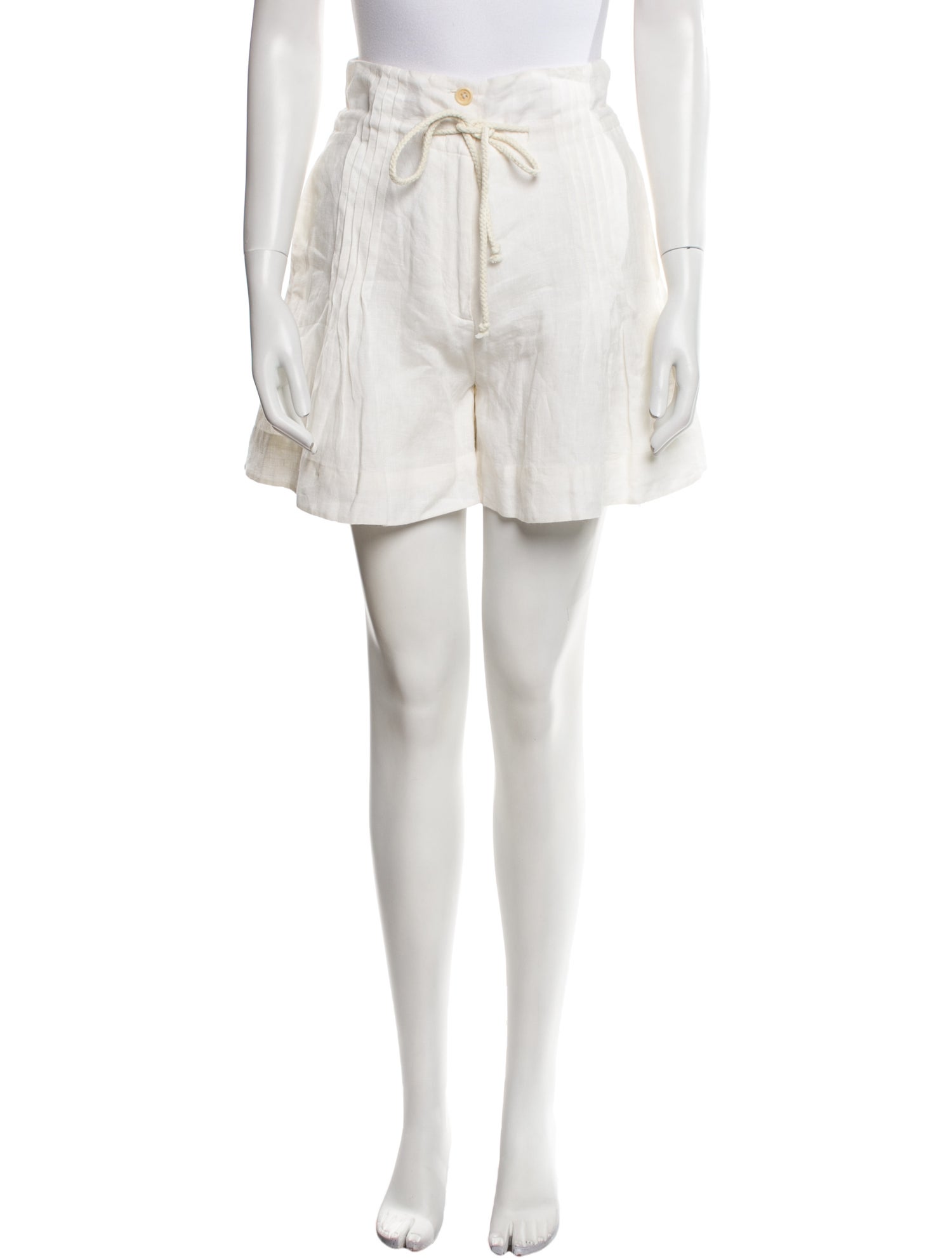 Merlette Linen Knee-Length Shorts