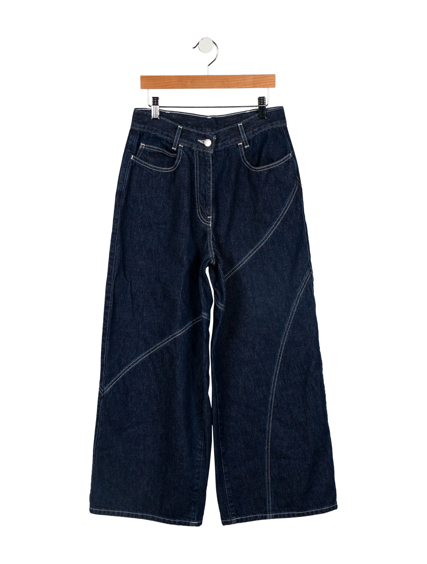 Merlette High-Rise Wide Leg Jeans