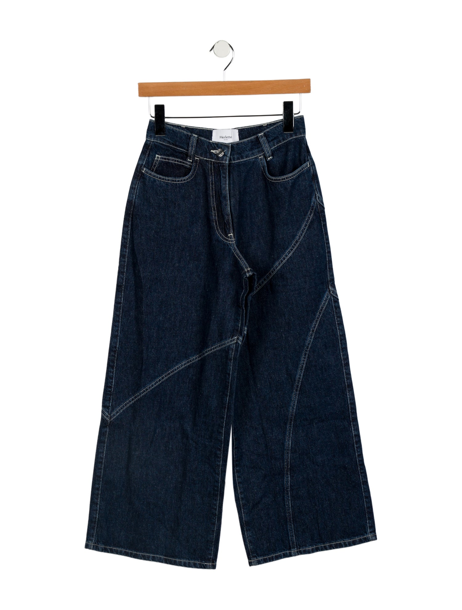 Merlette Mid-Rise Wide Leg Jeans w/ Tags