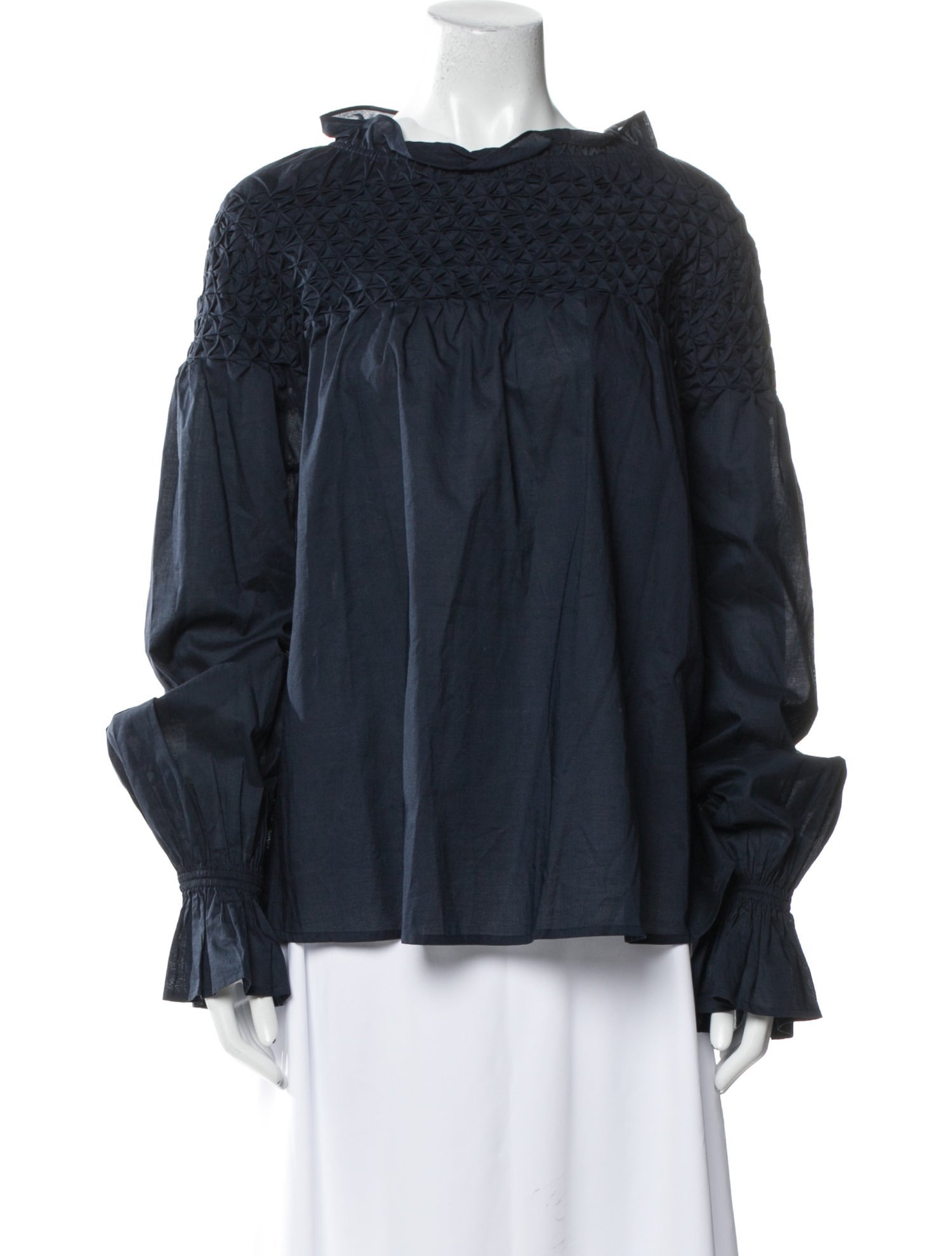 Merlette Scoop Neck Long Sleeve Blouse w/ Tags