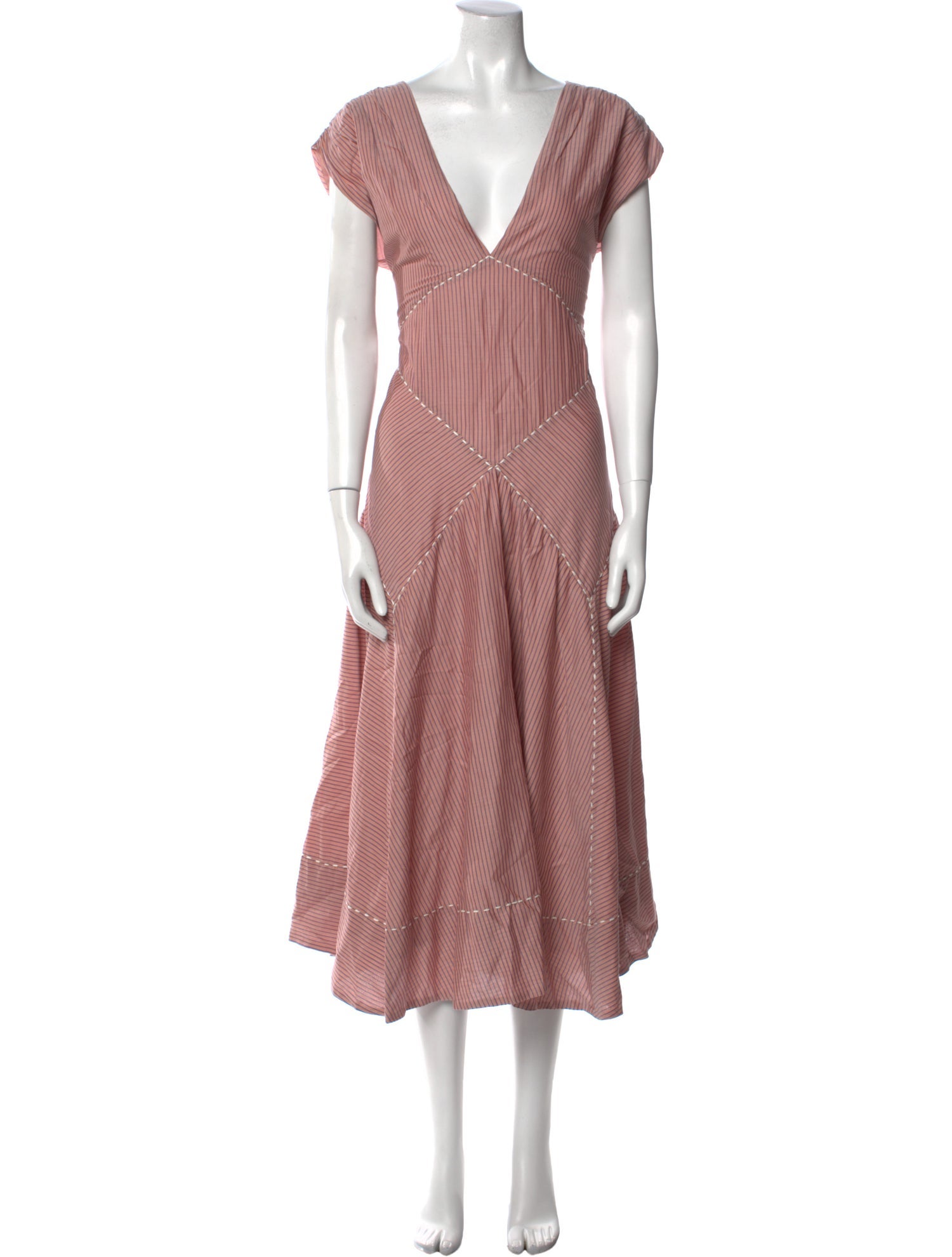 Merlette V-Neck Long Dress w/ Tags