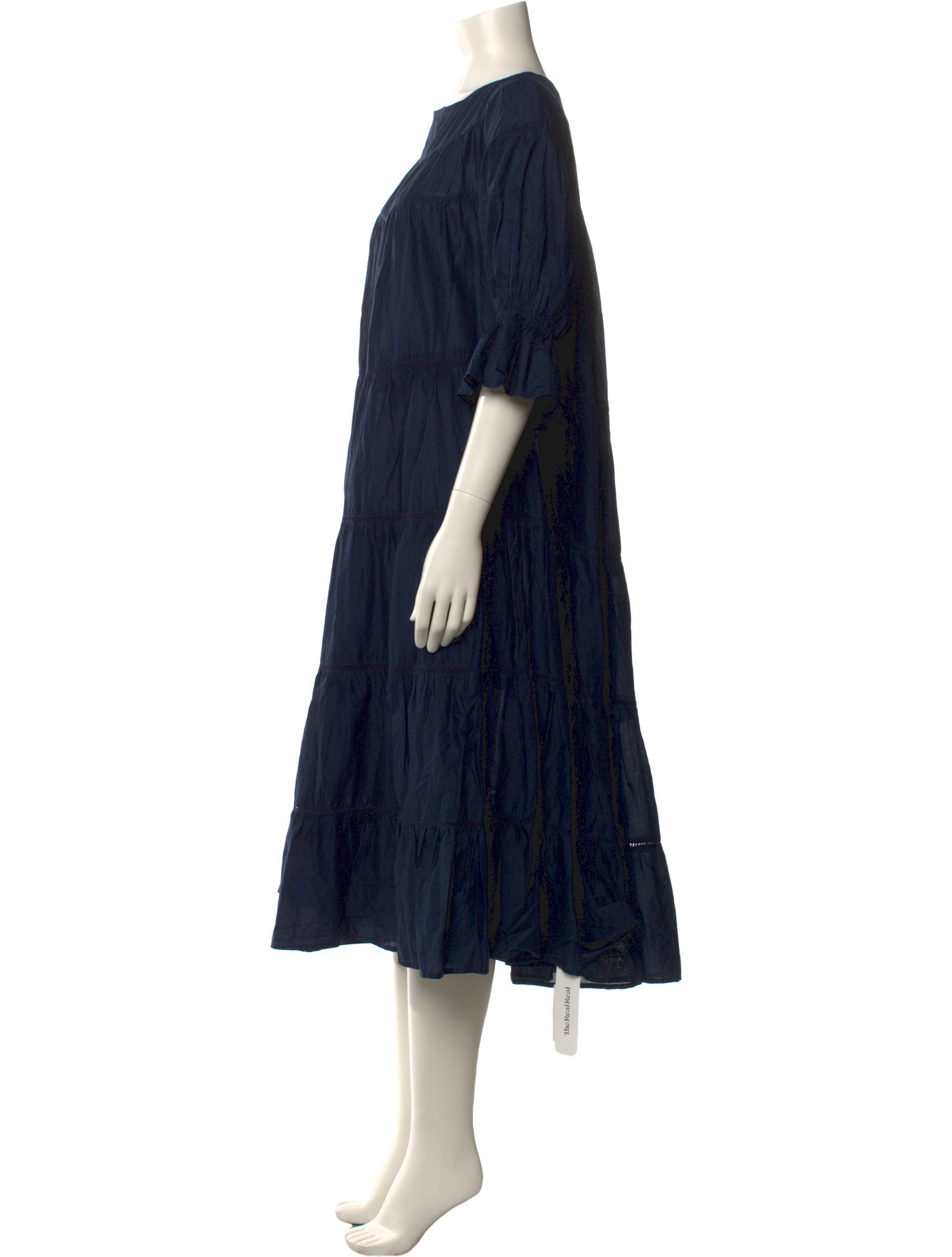 Merlette Crew Neck Long Dress