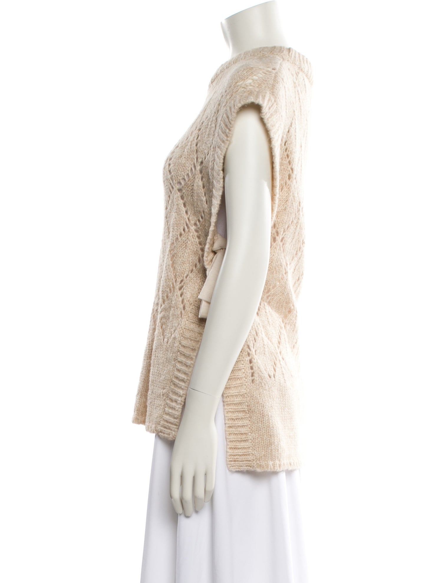 Merlette Printed Crew Neck Sweater