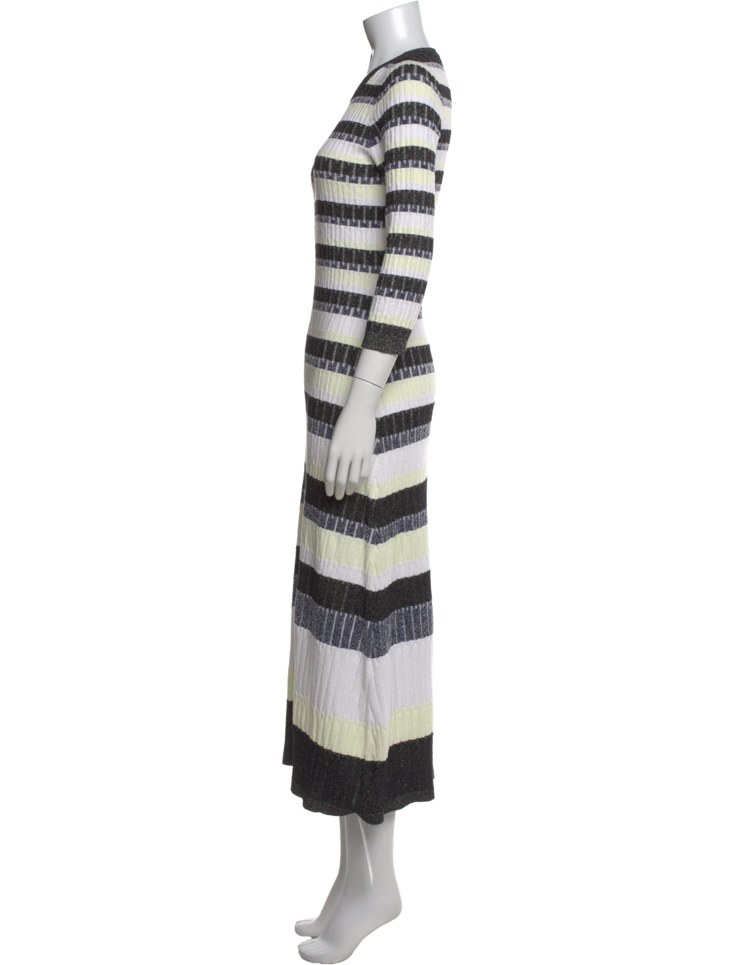 Merlette Striped Long Dress