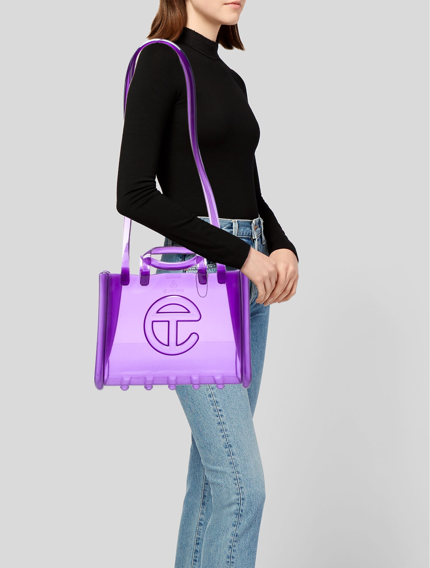 Melissa x TELFAR Rubber Crossbody Bag